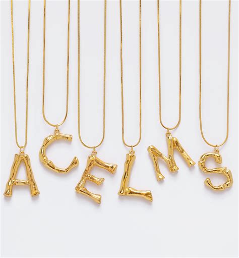 celine necklace letter buy|celine letter necklace online.